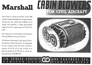 Blowers: George Godfrey Marshall Cabin Blowers
