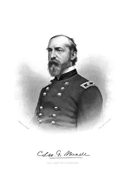 Criticised: GEORGE GORDON MEADE