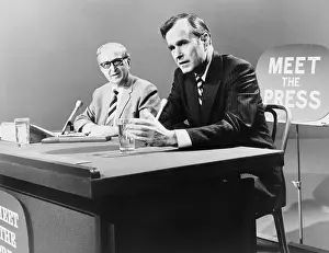 Spivak: George H. W. Bush on Meet the Press TV program