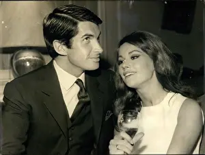 Auger: George Hamilton and Claudine Auger, Paris