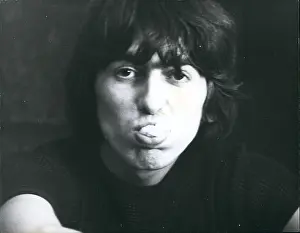 Crumpets: George Harrison of The Beatles pop group