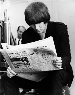 Demise: George Harrison of The Beatles pop group