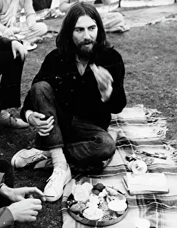 Demise: George Harrison of The Beatles pop group
