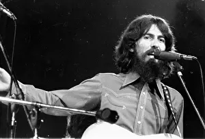 Demise: George Harrison of The Beatles pop group