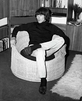 Demise: George Harrison of The Beatles pop group