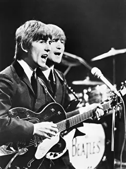 Mods: George Harrison (left) and John Lennon of the Beatles