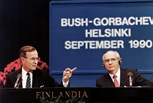 Gorbachev: George H.W. Bush - Mikhail Gorbachev