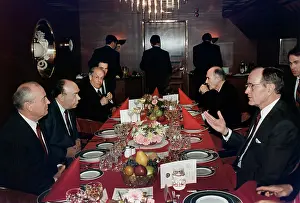 Gorbachev: George H.W. Bush - Mikhail Gorbachev