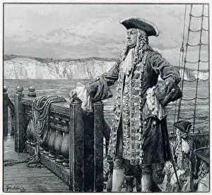 Hanoverian: George I on his way to England