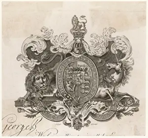 Thistles: GEORGE III'S COAT ARMS