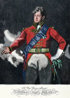 1762: George IV of the United Kingdom (1762-1830). Portrait. Color