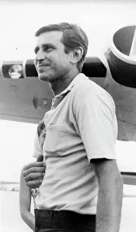 Livanos: George Livanos at the airport