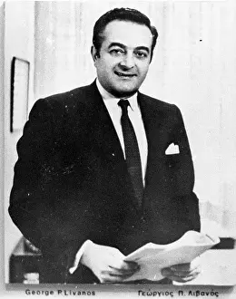 Livanos: George Livanos in his office