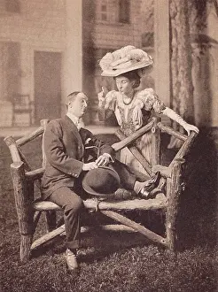 Cohan: George M. Cohan and Ethel Levey perform in