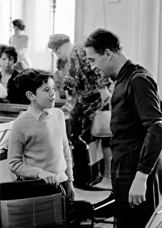 Harpsichord: George Malcolm talking with David Pinto (treble)