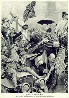 Rejoicing: GEORGE & MARY RIDE OUT 1918