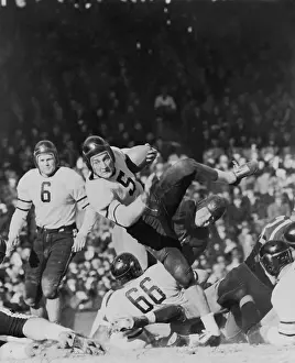 Redskins: George McAfee, Chicago Bears back, sliding off