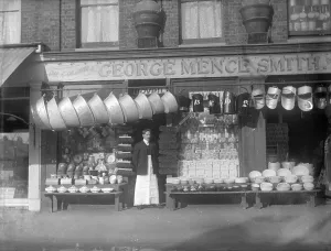 Ironmonger: George Mence Smith's Bottom Shop Broadway