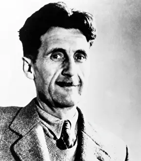 Orwell: GEORGE ORWELL, circa 1949 (around the time ?