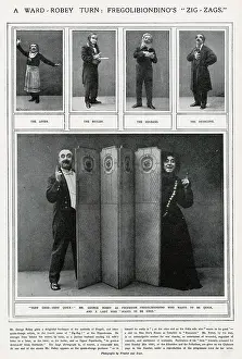 Robey: George Robey, quick-change scene in Zig-Zag, Hippodrome