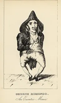 Robert Cooper: George Romondo, an eccentric mimic, 18th century
