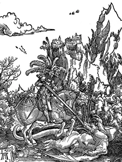Altdorfer: George, Saint, + circa 303, martyr, Holy Helper