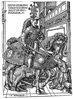 1473: George, Saint, + circa 303, martyr, Holy Helper