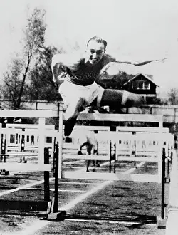 Hurdler: George saling