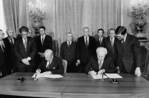 Shevardnadze: George Shultz visits USSR