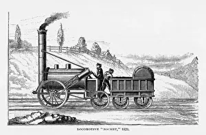 Stoker: George Stephenson's locomotive, the Rocket