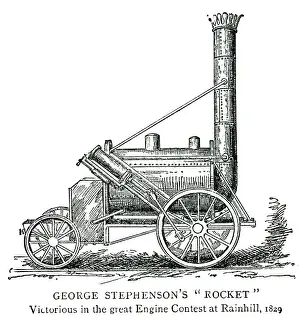 Stephensons: George Stephenson's Rocket 1815