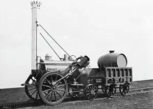 Stephensons: George Stephenson's Rocket - the pre-1923 replica