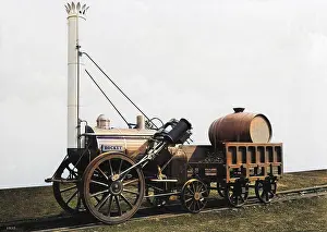 Stephensons: George Stephenson's Rocket - the pre-1923 replica