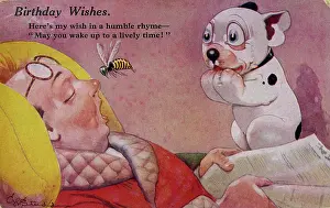Hornet: George Studdy, Bonzo birthday postcard