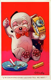 Keen: George Studdy, Bonzo greetings postcard