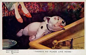 Fireside: George Studdy, Bonzo greetings postcard