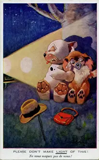 Headlights: George Studdy, Bonzo greetings postcard