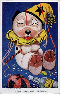 Spirits: George Studdy, Bonzo postcard
