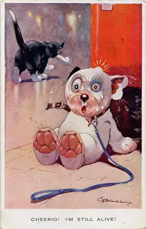 Shocked: George Studdy, Bonzo postcard