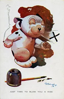 Blot: George Studdy, Bonzo postcard
