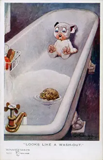 Sponge: George Studdy, Bonzo postcard