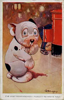 Remembered: George Studdy, Bonzo postcard