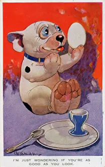 Boiled: George Studdy, Bonzo postcard