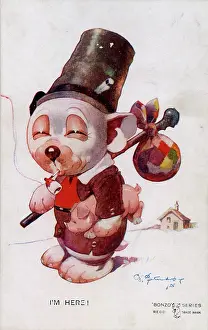 Studdy: George Studdy, Bonzo postcard