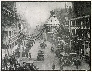 Festoons: George V Coronation Decorations - St. James's Street 1911