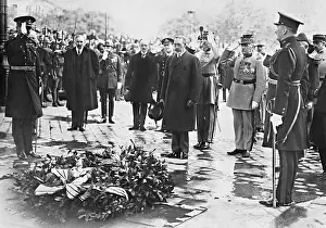 Foch: George v. and Ferdinand Foch in Paris, 1925
