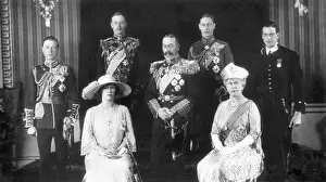 GEORGE V & KIDS 1921