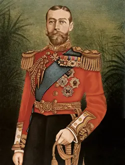 Fronds: George V Portrait