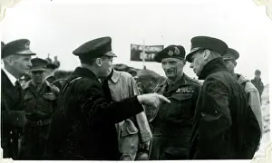 Wrns: George VI and Montgomery on assault beaches, WW2