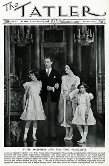 Majesties: George VI & Queen Elizabeth with daughters